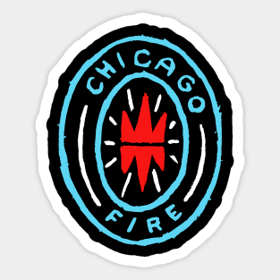 Chicago Fireeee F.C 06 Sticker